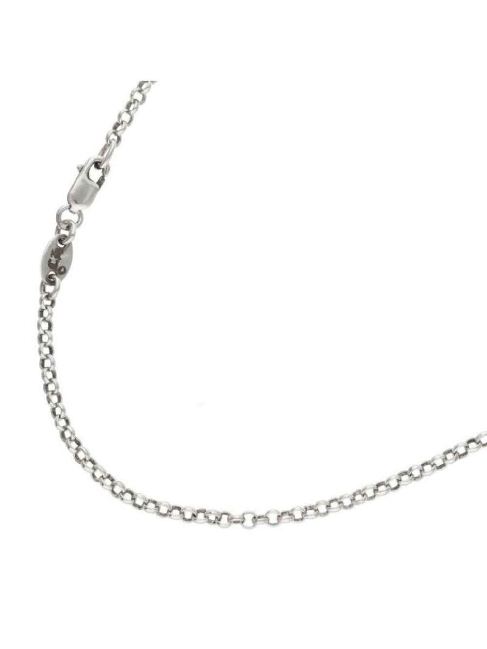 Chrome Hearts Neckchain Roll Chain Silver Necklace